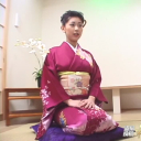 謹賀新年　着物女将と姫初め　1