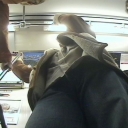 追っかけパンチラストーカー逆さ撮り撮影1
