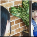 鏡越しのオナニー
