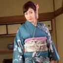 着物の似合う淫乱な雌