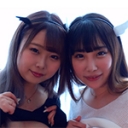 超仲良しな爆乳美女２人と！オフパコ３Ｐ【前編】
