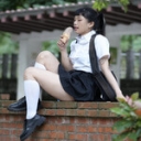 甘い台湾の女の子、ハン・ヤンがインタビューを受けて、彼女は非常に欲求不満になります