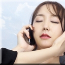 電話中のおまんこ弄り
