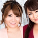 二人の爆乳美女と甘い関係 〜どちらのバレンタインプレイがお好み？〜