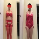 妙子#25（'18 赤い下着）