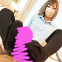 【生ハメ中出し２連続】ウチの成績の悪い若い女性新人♥今回は私服とスク水に黒ニーハイソックスでリクエストにお応えする超濃厚SEX