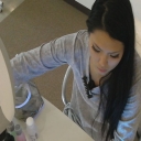 ネイルサロン三角パンチラ撮影