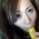バナナ挿入オナニー