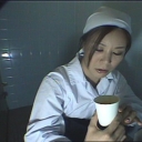 給食センターで働くおばちゃんの尿検査用採取撮影映像