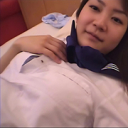 【超解像4K画質】「お医者さんみたい」と自ら美マンをパックリと広げる制服娘！「本物みたい」と超興奮の大量発射！