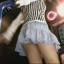 渋谷区 女子校生が多く集まるゲームセンターではしゃぐJ●ローアングルパンチラ