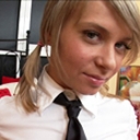 制服スカート履いたままのエッチは最高！